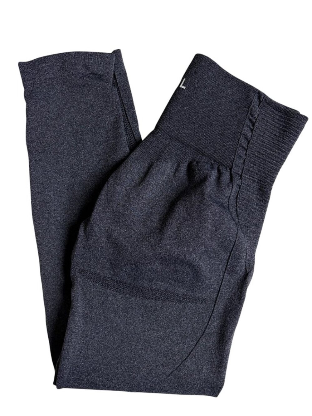 AYBL Seamless Leggings (Charcoal Gray) - Size Large